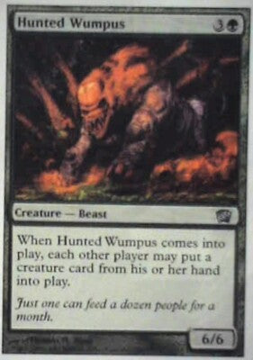 Hunted Wumpus - 8th Edition: #258, Magic: The Gathering Nm R43