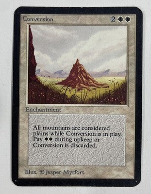 Conversion Alpha LP Light Play MTG Magic The Gathering