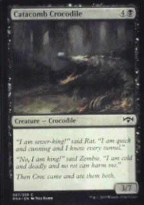 Catacomb Crocodile - Ravnica Allegiance: #67, Magic: The Gathering Nm R240