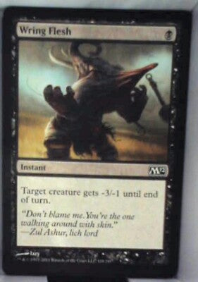 Wring Flesh - Magic 2014 (M14): #122, Magic: The Gathering Nm R118