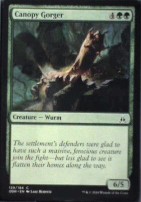 Canopy Gorger - Oath of the Gatewatch: #129, Magic: The Gathering Nm R143