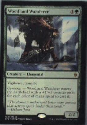 Woodland Wanderer - Battle for Zendikar: #198, Magic: The Gathering Nm R53