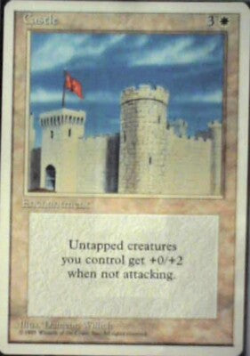 Castle - Fourth Edition: #12, Magic: The Gathering Nm R48