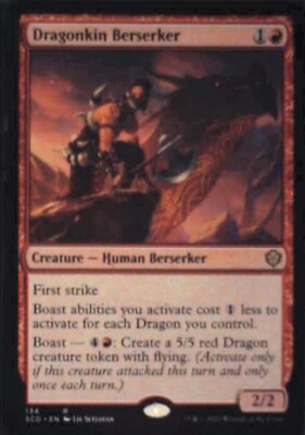 Dragonkin Berserker - Starter Commander Decks: #134, MTG Nm R238