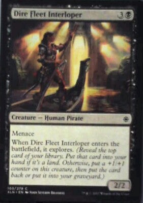 Dire Fleet Interloper - Ixalan: #103, Magic: The Gathering Nm R130