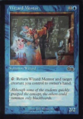 Wizard Mentor - Urza's Saga: #112, Magic: The Gathering Nm R187