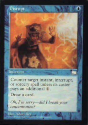 Disrupt - Weatherlight: #37, Magic: The Gathering Lp R112