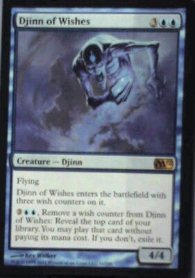 Djinn of Wishes - Magic 2010 (M10): #50, Magic: The Gathering Nm R123