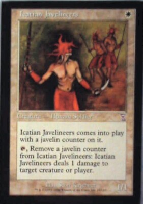 Icatian Javelineers - Timeshifted: #10, Magic: The Gathering Nm R193