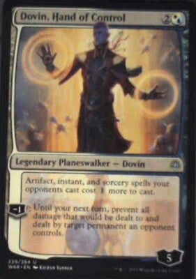 Dovin, Hand of Control - War of the Spark: #229, Magic: The Gathering Nm R131