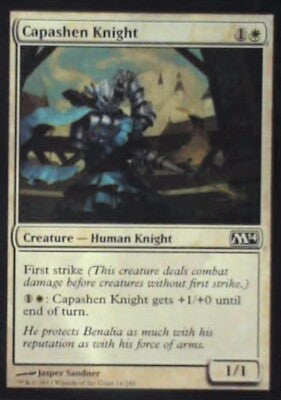 Capashen Knight - Magic 2014 (M14): #11, Magic: The Gathering Nm R182
