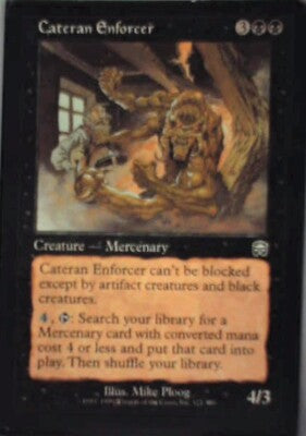 Cateran Enforcer - Mercadian Masques: #121, Magic: The Gathering Lp R97