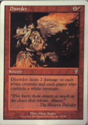 Disorder - 7th Edition: #179, Magic: The Gathering Nm R40