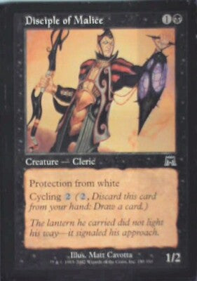 Disciple of Malice - Onslaught: #139, Magic: The Gathering Lp R210