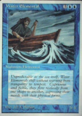 Water Elemental - Fourth Edition: #115, Magic: The Gathering Nm R42