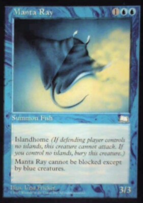 Manta Ray - Weatherlight: #42, Magic: The Gathering Nm R125