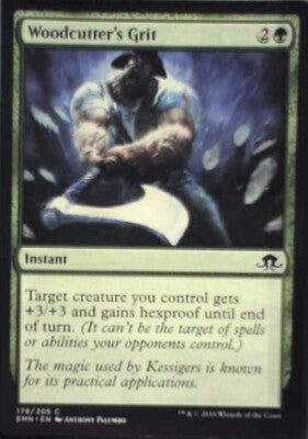 Woodcutter's Grit - Eldritch Moon: #179, Magic: The Gathering