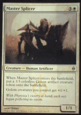 Master Splicer - New Phyrexia: #16, Magic: The Gathering Nm R127