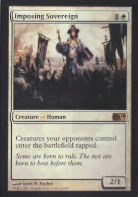 Imposing Sovereign - Magic 2014 (M14): #22, Magic: The Gathering Nm R237
