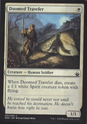 Doomed Traveler - Battlebond: #91, Magic: The Gathering Nm R130
