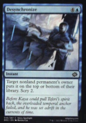 Desynchronize - The Brothers' War: #46, Magic: The Gathering Nm R184