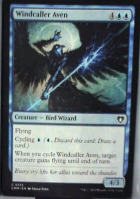 Windcaller Aven - Commander Masters: #133, Magic: The Gathering Nm R229