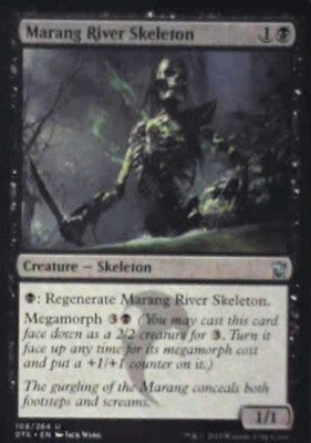 Marang River Skeleton - Dragons of Tarkir: #108, Magic: The Gathering Nm R242