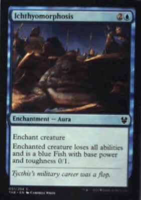 Ichthyomorphosis - Theros Beyond Death: #51, Magic: The Gathering Nm R203