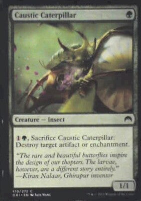 Caustic Caterpillar - Magic Origins: #170, Magic: The Gathering Nm R127