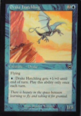 Drake Hatchling - Mercadian Masques: #76, Magic: The Gathering Lp R197