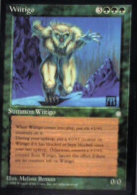 Wiitigo - Ice Age: #276, Magic: The Gathering Nm R124