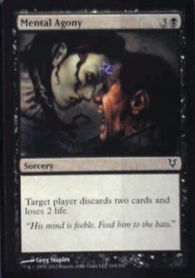 Mental Agony - Avacyn Restored: #114, Magic: The Gathering Nm R204