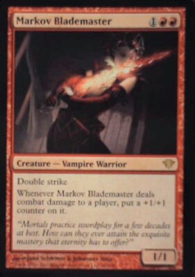 Markov Blademaster - Dark Ascension: #96, Magic: The Gathering Nm R51