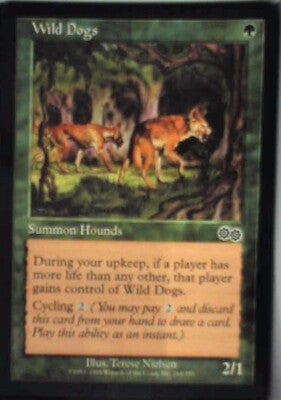 Wild Dogs - Urza's Saga: #284, Magic: The Gathering Nm R193