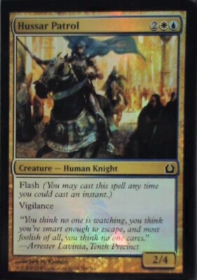 Hussar Patrol - Return to Ravnica: #169, Magic: The Gathering - Foil Nm R246
