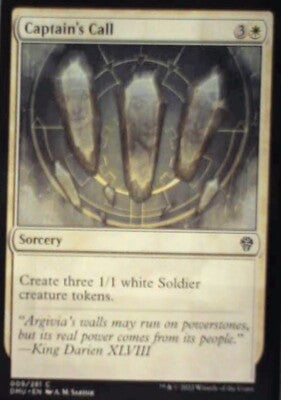 Captain's Call - Dominaria United: #9, Magic: The Gathering Nm R71