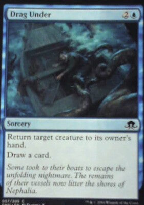 Drag Under - Eldritch Moon: #57, Magic: The Gathering Nm R148