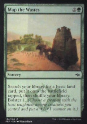 Map the Wastes - Fate Reforged: #134, Magic: The Gathering Nm R213