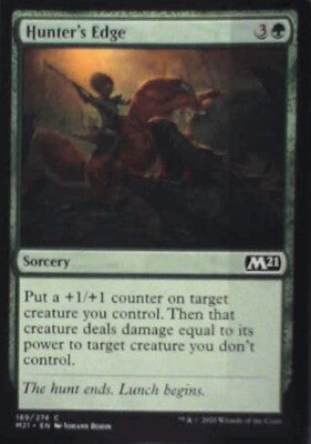 Hunter's Edge - Core Set 2021: #189, Magic: The Gathering Nm R29