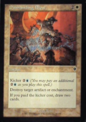 Dismantling Blow - Invasion: #14, Magic: The Gathering Nm R228