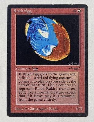 Rukh Egg Arabian Nights LP Light Play MTG Magic The Gathering