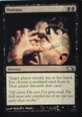 Distress - Magic 2012 (M12): #94, Magic: The Gathering Nm R123