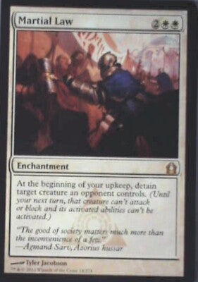 Martial Law - Return to Ravnica: #14, Magic: The Gathering Nm R47