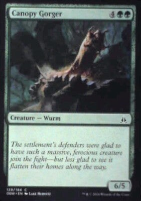 Canopy Gorger - Oath of the Gatewatch: #129, Magic: The Gathering Nm R240