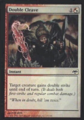Double Cleave - Eventide: #135, Magic: The Gathering Nm R128