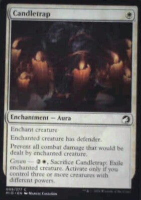 Candletrap - Innistrad: Midnight Hunt: #9, Magic: The Gathering Nm R232