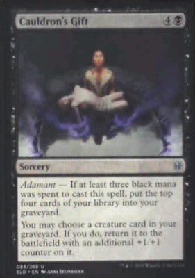Cauldron's Gift - Throne of Eldraine: #83, Magic: The Gathering Nm R89