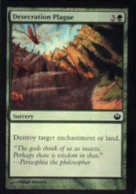 Desecration Plague - Journey Into Nyx: #120, Magic: The Gathering Nm R136