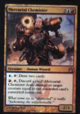 Mercurial Chemister - Return to Ravnica: #180, Magic: The Gathering Nm R214