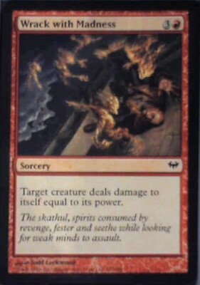 Wrack with Madness - Dark Ascension: #107, Magic: The Gathering Lp R197